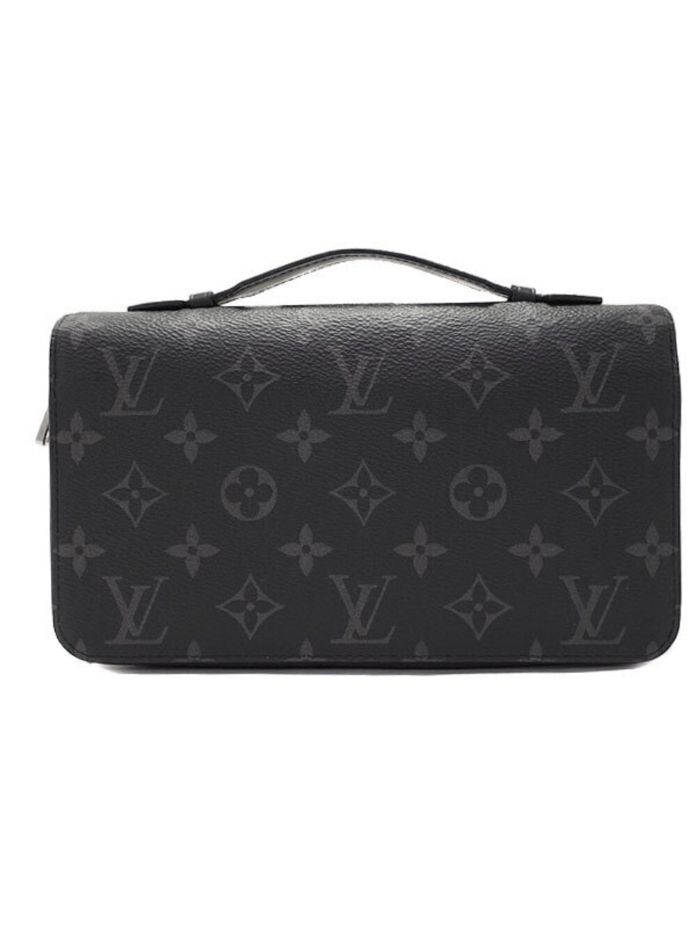 Louis Vuitton Wallet Monogram Long Black Round Zippy Eclipse Zipper - Picture 2 of 5